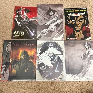 Collector's Media Set - Black & Red Artwork